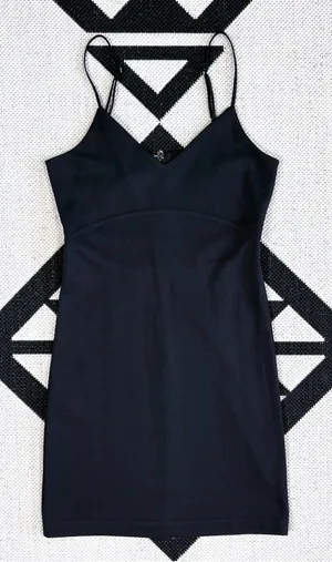 Victoria’s Secret Back Mesh Cutout Bodycon Mini Dress in Black XS thumbnail 1