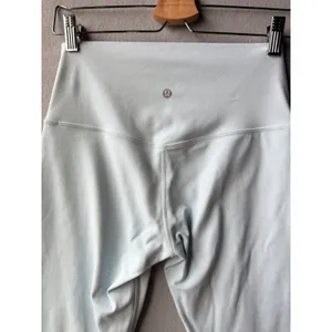 Lululemon Align High Rise Pant 25" Powder Blue Size‎ 8 Nulu Yoga Leggings thumbnail 7