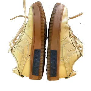 Nike Air Force 1 Fontanka Sesame Gum Brown Leather Sneakers Women's 7 DH1290-201 thumbnail 5