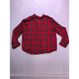 Victoria's Secret Pajama Set Women XL Red Plaid Flannel Sleepwear Holiday thumbnail 16