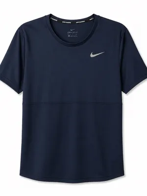 Nike,Dri-fit,Dark Blue,Women,Shot Sleeve Tee Shirt. Size- Large thumbnail 1