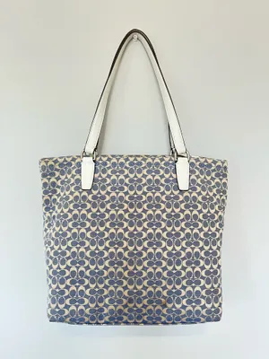 Coach Bag Shoulder Signature Tote thumbnail 5