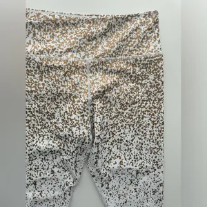 ZYIA White Stay Gold Hi Rise Leggings Sz‎ 8-10 thumbnail 5