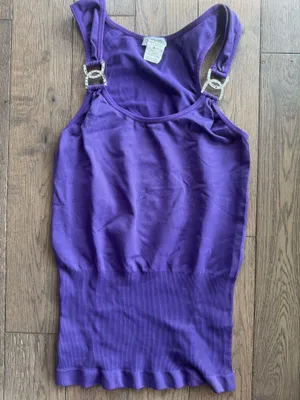 Purple tank top xs thumbnail 1