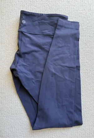 Lululemon Wunder Under Leggings in Periwinkle thumbnail 1