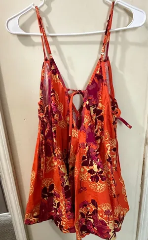 Free People Zenni Printer Romper thumbnail 6