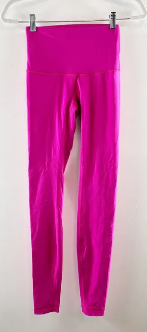 Lululemon Full Length Leggings Pink 4 thumbnail 1