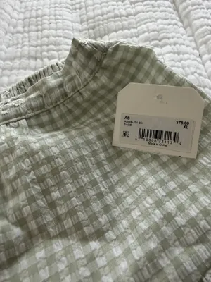 NWT Altar’d State Gingham Maxi Skirt thumbnail 6