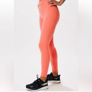 Free people movement never better 7/8 legging in coral medium thumbnail 5