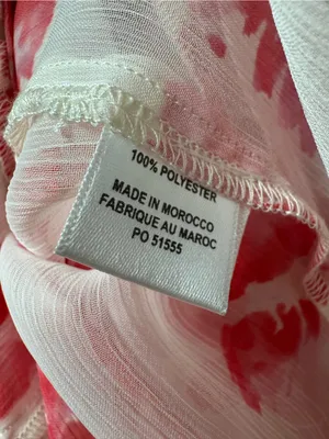 MISA Los Angeles Dakota Sleeveless Midi Dress Abstract Rose Flora Pink Medium thumbnail 10