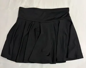 Black High Waist Tennis/Sporty Skort" thumbnail 1