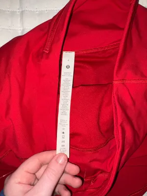 Lululemon Speed Shorts 2.5" Red thumbnail 2