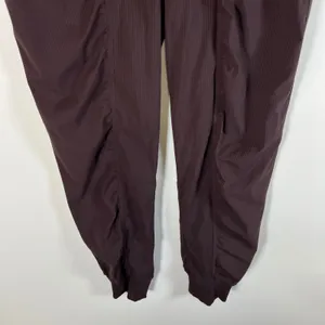 Lululemon dance studio Jogger Pants Deep Plum Size 6 Athleisure‎ Comfort thumbnail 3