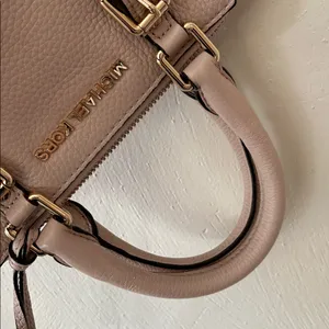 Michael Kors Blush Leather Satchel thumbnail 8