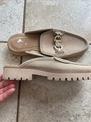 Donald Pliner Elta Mule Tan Size 9 thumbnail 3