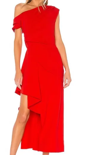 Elliatt Red Dress thumbnail 1