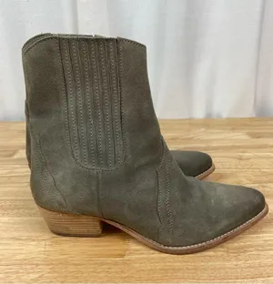 Free People Beige Gray New Frontier Chelsea Western Cowboy Boots Sz.39(US 8.5) thumbnail 8
