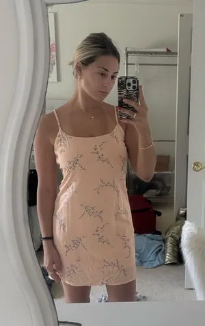 LA Hearts Coral short dress thumbnail 1