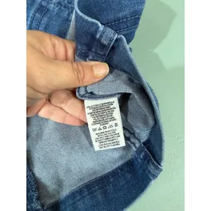 Free People Denim Mini Skirt Size 2 Blue High Waisted Back Zip Seamed Stretch thumbnail 3