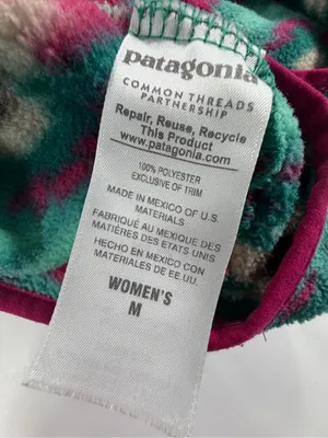 Patagonia Synchilla Snap-T Aztec Southwest Fleece Pullover Women’s Medium thumbnail 6