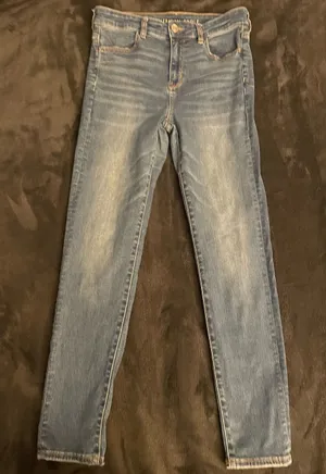 American Eagle High Rise Skinny Jeggings thumbnail 1