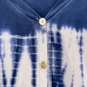 Organic Beach Button Top‎ Blue Medium thumbnail 5