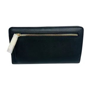 Kate Spade New York Slim Schuyler Billfold Wallet Saffiano PVC‎ Black NWT thumbnail 2