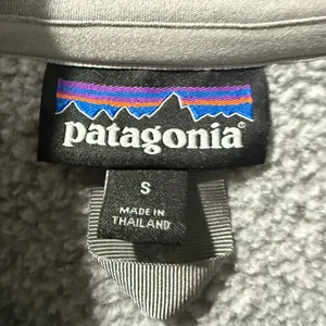 Patagonia Women's Better Sweater 1/4-Zip Fleece Pullover Jacket Light GraySmall thumbnail 3