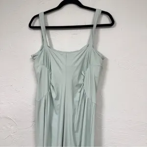 Halara Pastel Green Sleeveless Midi Dress Womens XL Athletic Casual Hiking thumbnail 5