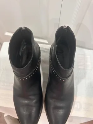 Thursday Boot Co. Downtown Black Studded Leather Ankle Booties Size 8.5 thumbnail 6