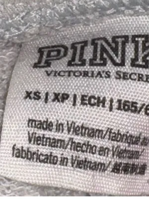 Victoria’s Secret pink Light Gray grey Jogger Sweatpants thumbnail 4