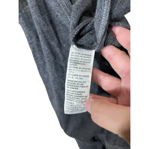 Hollister Y2K Gray Drawstring Romper Women's XS Sleeveless Cross Back‎ Casual thumbnail 7