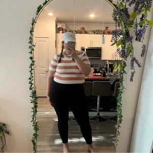 NEW Altar’d State Striped Crop Top Size XXL NWT thumbnail 3