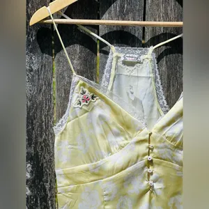 Free People Night Special Cami - Lemon Custard Combo NWT thumbnail 5