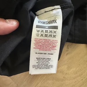Gym shark women’s jacket with mesh detail black size medium thumbnail 5