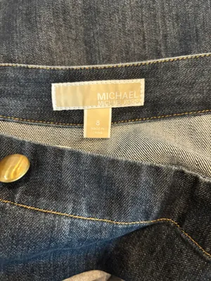 Michael Kors denim skirt thumbnail 4