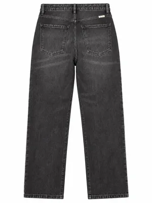 Kancan Black High Rise Straight Leg Jeans Size 7/27 100% Cotton thumbnail 3
