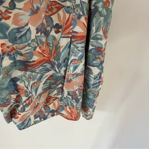 Faherty Paradise Blossom Floral Bay Twist Resort Tropical Beach Maxi Dress thumbnail 5