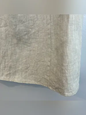 DISSH Daphne Linen Strapless Mini Dress with Pockets Size 6 Natural Oatmeal thumbnail 8