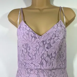 Lulus lace lavender maxi formal dress Xs thumbnail 6