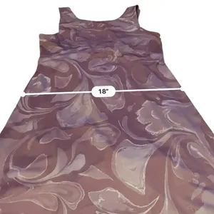 Columbia Active Dress Womens Medium Mauve Purple Marble Floral Built-in Shorts‎ thumbnail 8