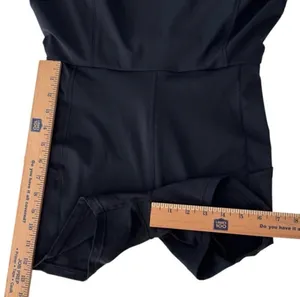Lululemon Serene Stride Dress Skort Black Sz 6 Tennis Pickleball Run Reflective thumbnail 13