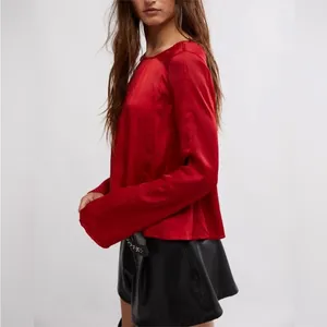 Free People Arabella Open Ribbon Tie Back Blouse, NWT thumbnail 4