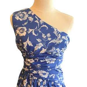 Abercrombie Fitch One Shoulder Floral Maxi Dress Size XS Coastal Bloggers Fave thumbnail 2