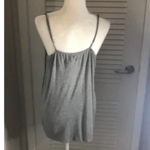 Silence + Noise Sequin Sweetheart Neckline Tank Top L Flaws Rocker Coquette Girl thumbnail 2