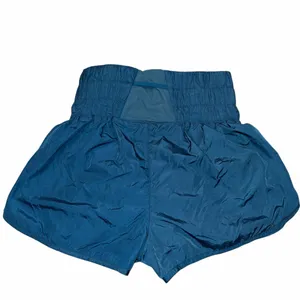 Free People Movement Turquoise Blue By The Way Home Athletic Shorts Small thumbnail 6