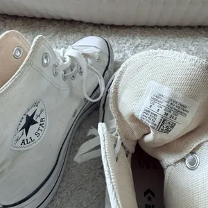 Converse All Star White High-Top Sneakers thumbnail 5