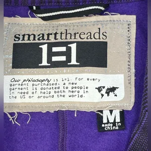 Smartthreads 1=1 Kansas State Wildcats Purple Plaid Knit Women’s Blazer Jacket thumbnail 10