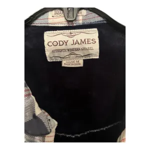 Cody James Men's Plaid Shirt Jacket - Blue & White thumbnail 2