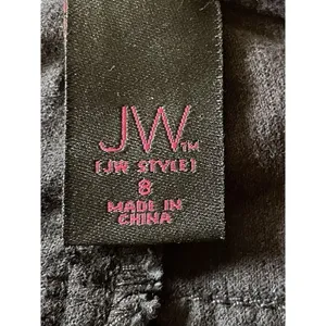 JW (JW Style) Corduroy Black Women’s Boot Cut Stretch Jeans Pants Size 8 thumbnail 2